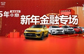 【东瑞吉利】5年0利息|新年金融专场团购火爆来袭！